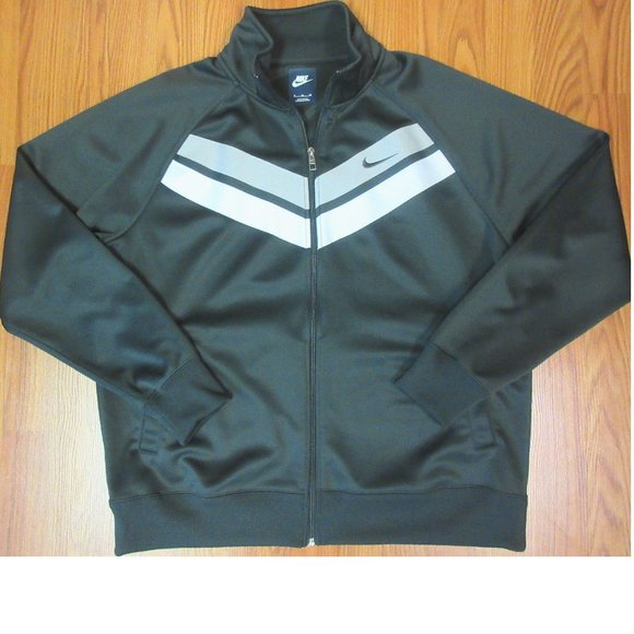 nike polyester track jacket